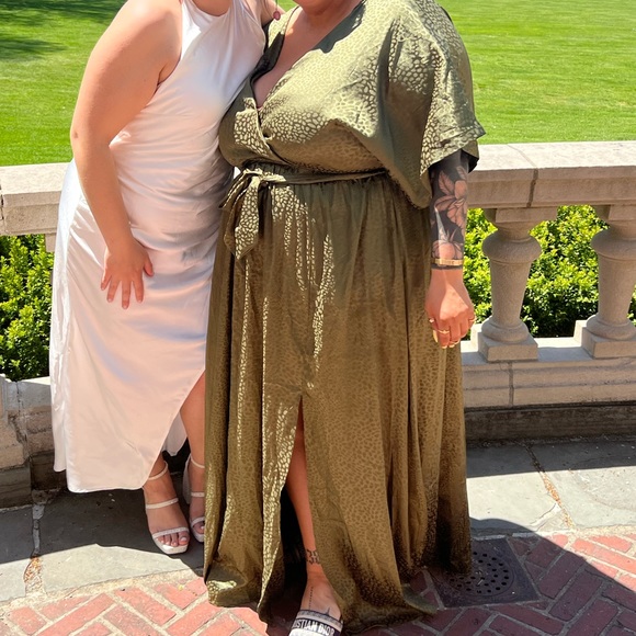 Baltic Born Olive Green Tie Maxi - Picture 3 of 3